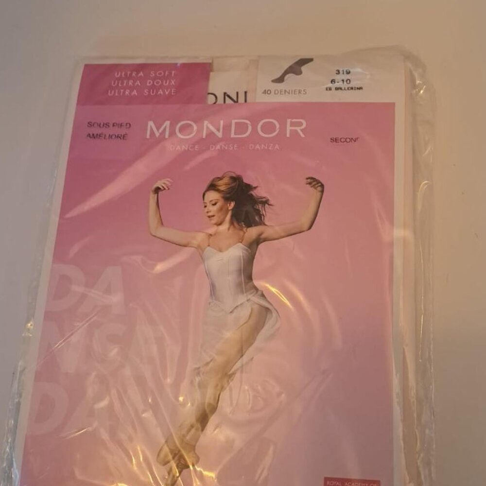 Mondor 6-10 ballet pink tights ballerina ballet model 319 NEW sealed
